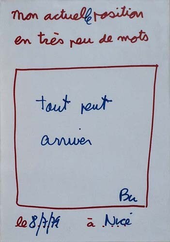 Ben vautier opera unica 1979 - vautier,