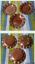 PIATTI DI RAME - 3 PEZZI -