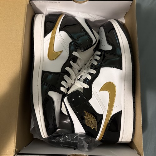 Nike air jordan - mid, patent