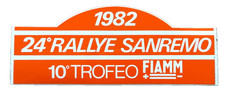 ADESIVO VINTAGE - 24° RALLY