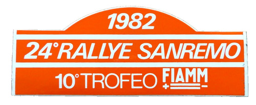 Adesivo vintage rally - vintage,
