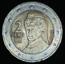 Moneda de 2 Euros de Austria