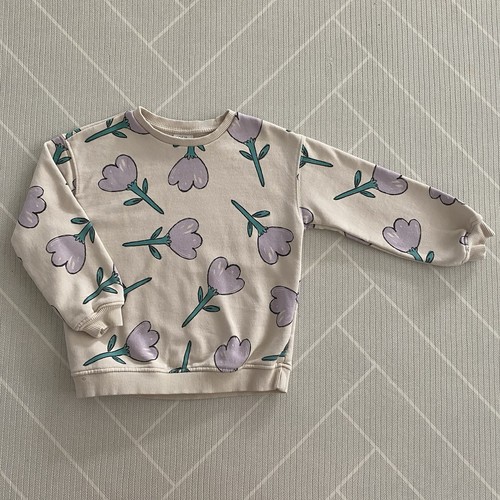 Felpa zara stampa floreale - stampa,