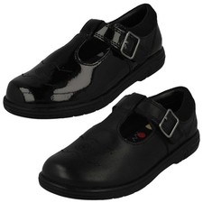 Ragazze Clarks Pelle/Vernice