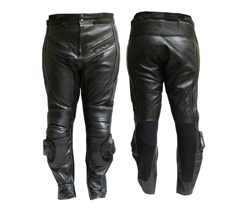 Pantalone moto pelle - pantalone, in