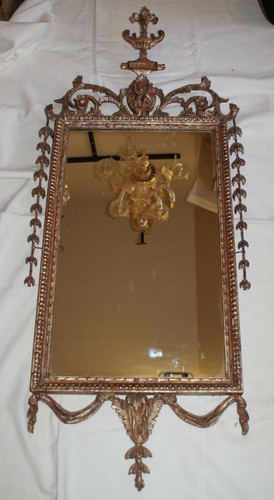 Specchiera stile luigi - specchiera,