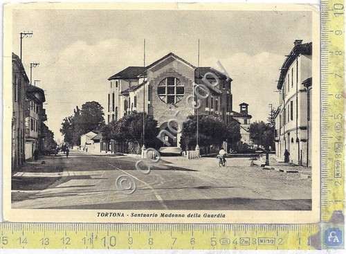 Cartolina tortona santuario - cartolina,