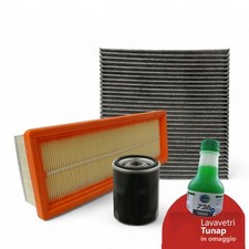 Kit Tagliando Fiat 500 1.2 Panda Gpl Lancia Ypsilon Bi-Fuel 3 Filtri + Omag