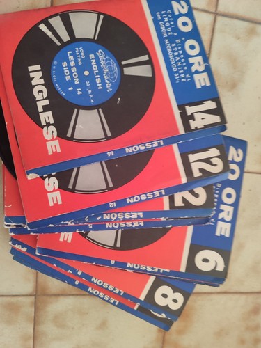 Corso inglese vinile - d'inglese, raro