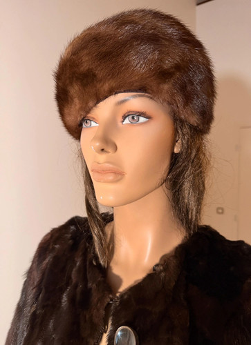 Cappello pelliccia visone