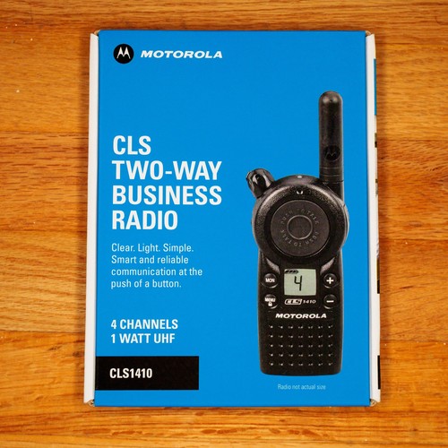 Motorola cls1410 uhf radio - uhf,