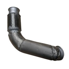 Tubo di scarico con isolamento