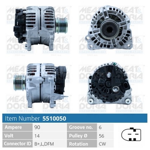 130 alternatore per golf - per,