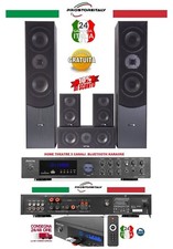 SISTEMA AUDIO 5.1 HOME THEATRE CINEMA TV CON BLUETOOTH KARAOKE TELECOMANDO TOP !