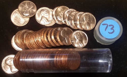 1973 lincoln penny - 1973, roll