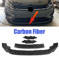 Spoiler anteriore in fibra di