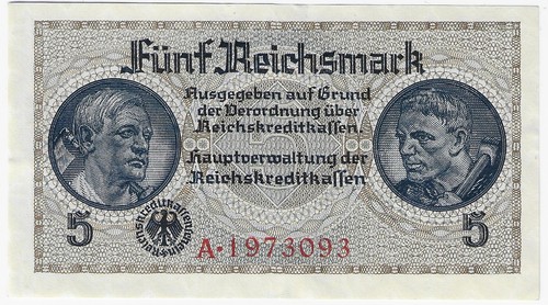 Germany reichsbank - reichsbank, 5