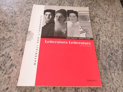 Letteratura letterature - letterature, v