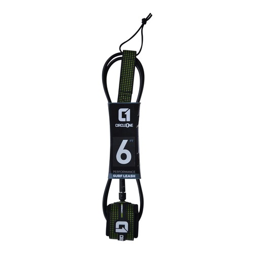 Circle one surfboard - one, leash