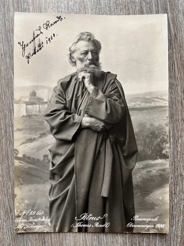 Original signed franked photo - original,