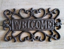 TARGA PORTA WELCOME ANTICA