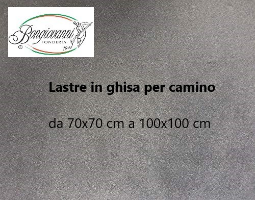 Piana ghisa per - piana, camino