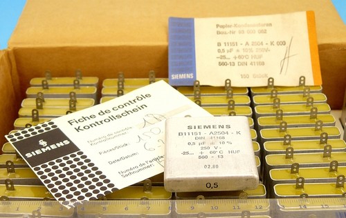 Condensatori siemens halske - 10,