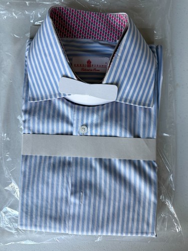 Camicia uomo eredi pisano blu - camicia,