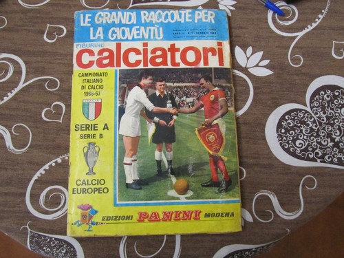 Album figurine calciatori - album, di