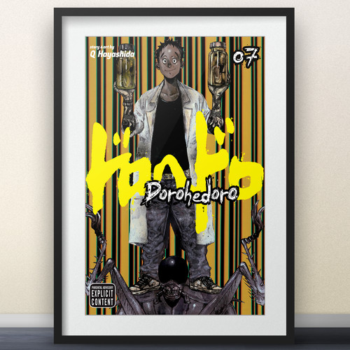 Dorohedoro volume cover - cover, art