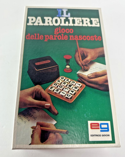 Paroliere gioco scatola - paroliere,