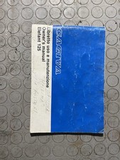 Libretto Uso E Manutenzione Cagiva Elefant 125