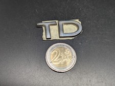 AUDI TD TURBO DIESEL LOGO SIGLA EMBLEMA FREGIO STEMMA SCRITTA BADGE TARGA NOME