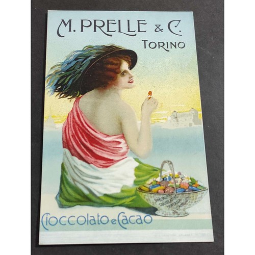 Cartolina torino m prelle - torino, "m.