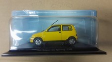 1/43 Hachette Fiat Cinquecento Sporting 1994 giallo gelb yellow jaune MEGA RARE