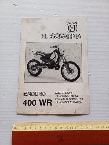 Husqvarna 400 enduro 1987 - wr,