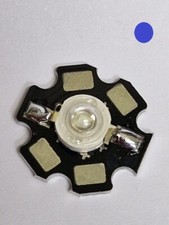 led 1 W 465 nm blue con chip