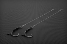 Ronnie Rig 100% Fluorocarbon Gemini Terminale Karpfen Booms Combi Hinged Stiff