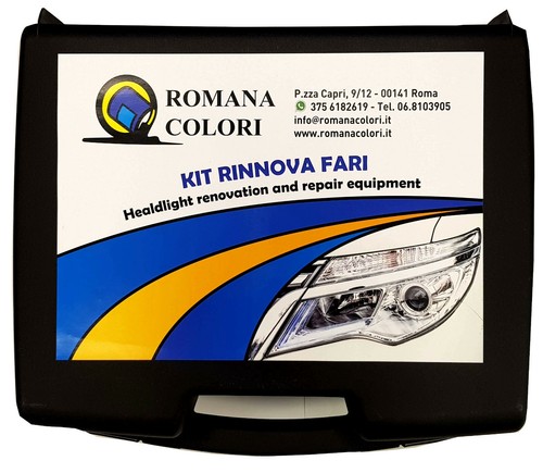 Kit ripristino rinnova fari - kit,