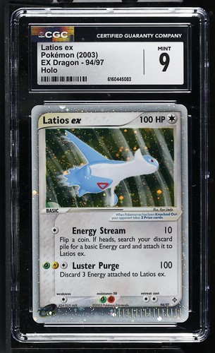 Cgc mint latios 97 ex - cgc,