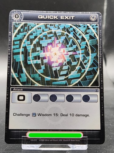 Chaotic card quick - card, :