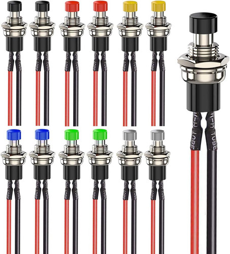 12pcs 7mm precablato - 12pcs,