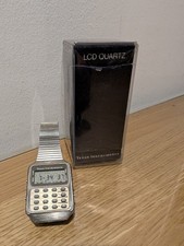 TEXAS INSTRUMENTS N13 OROLOGIO CALCOLATRICE VINTAGE '80 RARO