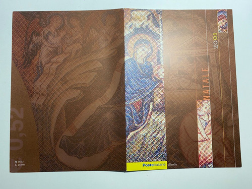 2001 poste italiane folder - poste,