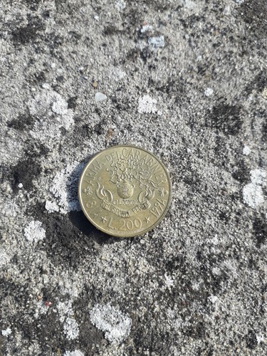 Moneta italia 200 - italia, lire