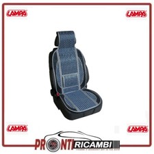 COPRI SEDILE SCHIENALE FRESCOSPORT LAMPA IN FIBRA DI BAMBU' BLU SUPPORTO LOMBARE