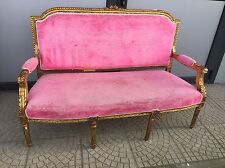 Particolare Divano Luigi Xvi Dorato