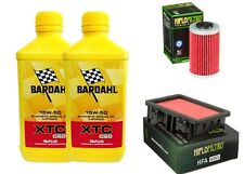 KIT/Tagliando KTM 390 Adventure 2020 al 2021 Bardahl XTC 15W50 filtro olio aria 