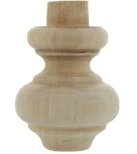 Piede legno ontano confezione - piede,