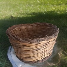 Antica Cesta "Cufina" Siciliana Fatta A Mano